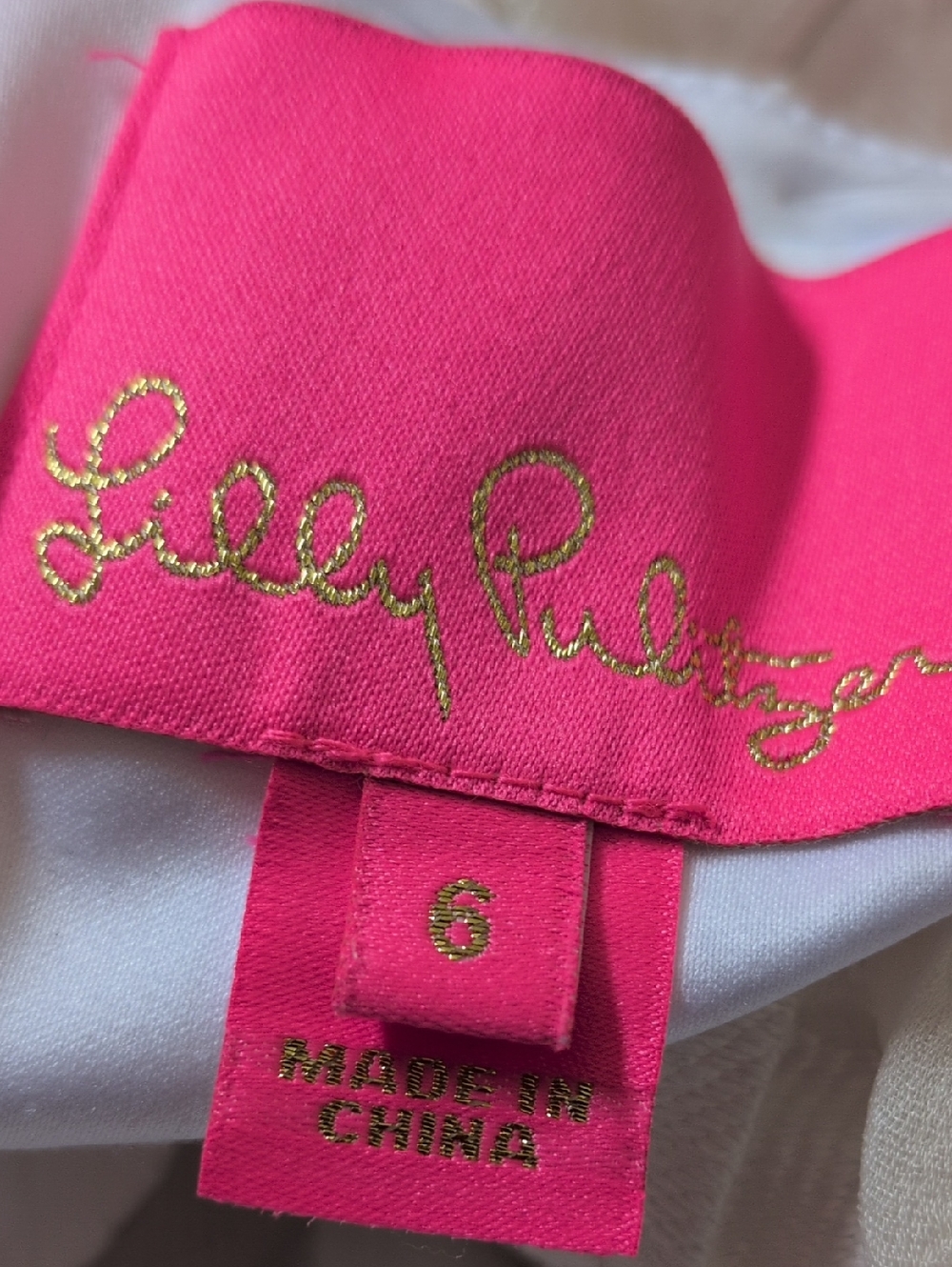 Lilly Pulitzer Knoxlie Dress Resort White Organza Bloom Jacquard 6 - Picture 16 of 16
